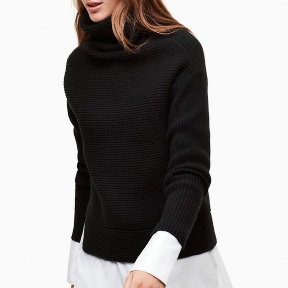 Babaton Sweaters - Babaton Aritzia * Mika Sweater * Black Wool Sz S